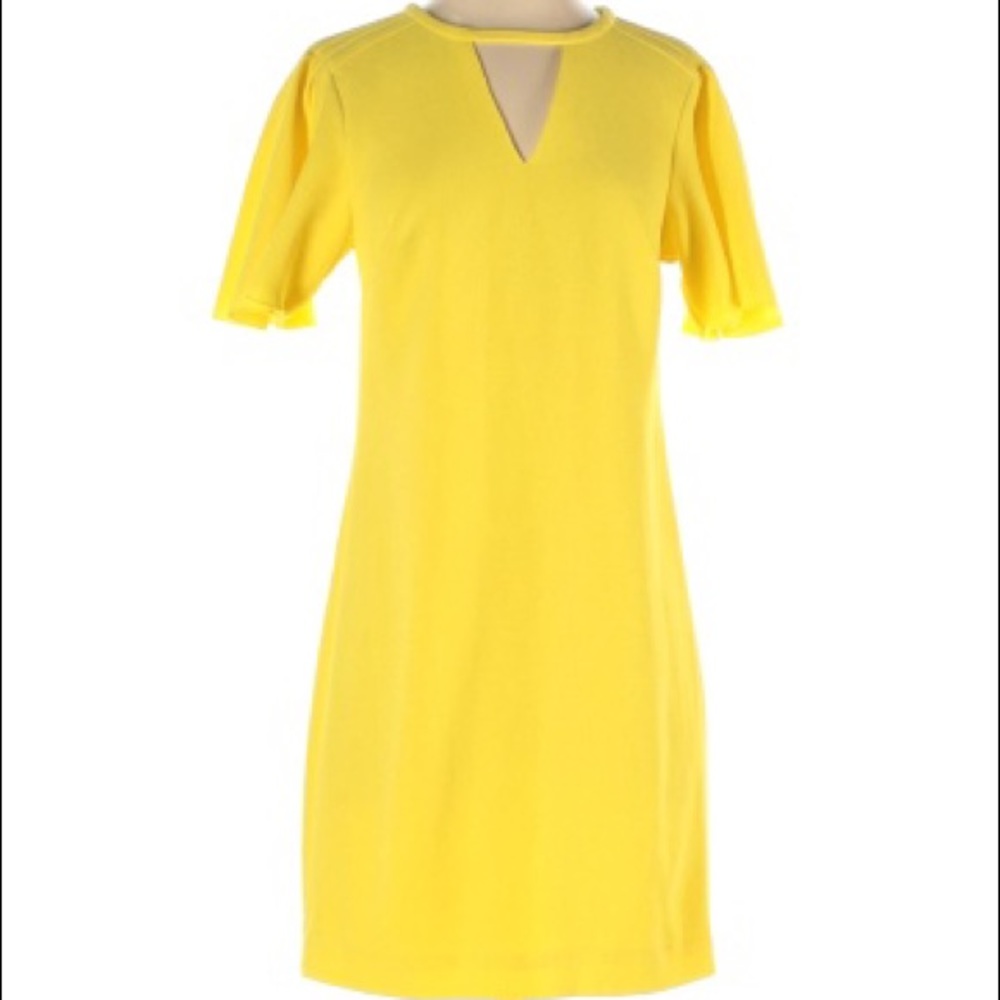 NWT Trina Turk Flutter Sleeve Shift Dress  8